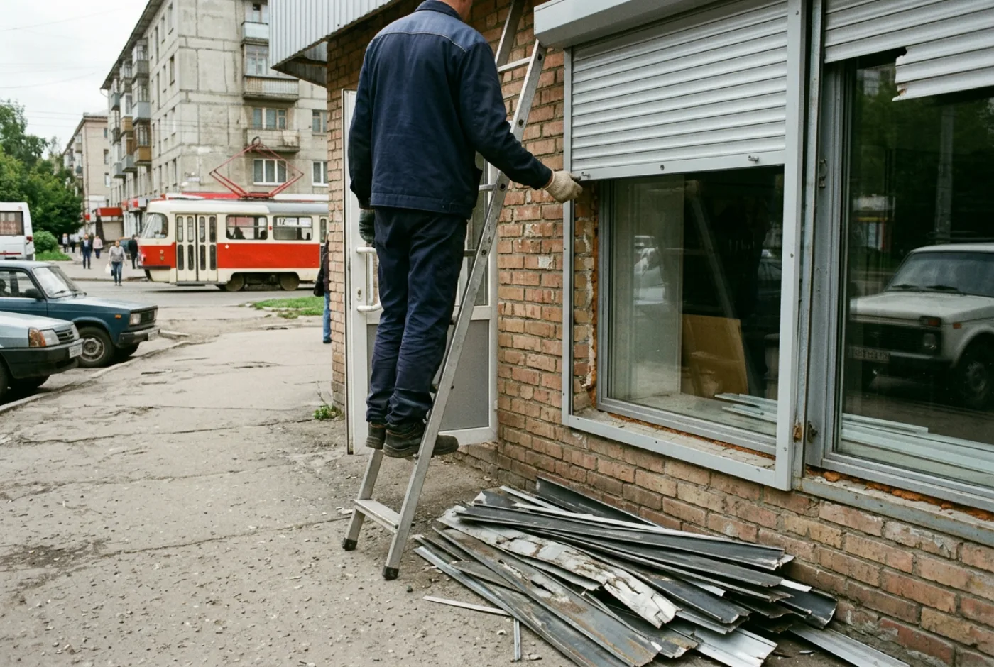 Замена рольставней в Ангарске
